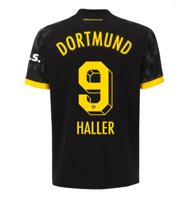 Borussia Dortmund Sebastien Haller #9 Koszulka Wyjazdowych 2023-24 Krótki Rękaw